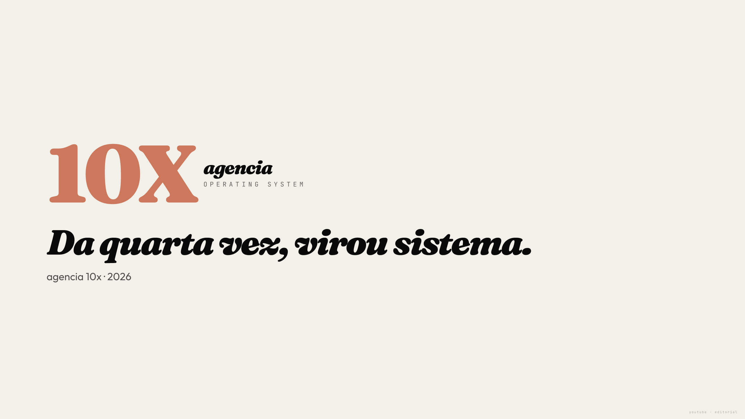 YouTube · Editorial