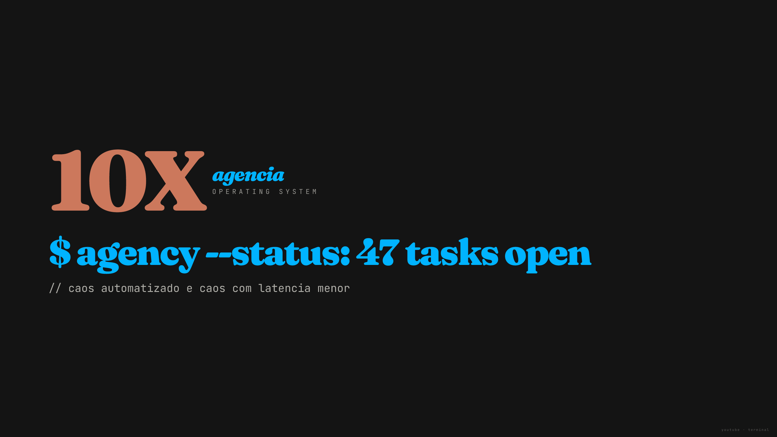 YouTube · Terminal CLI