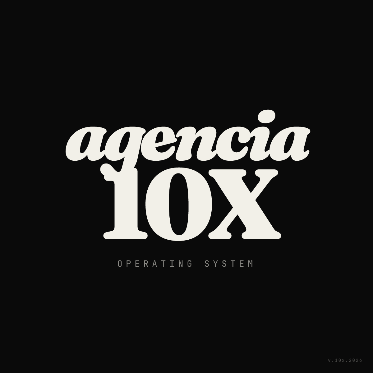 Wordmark Monocromatico