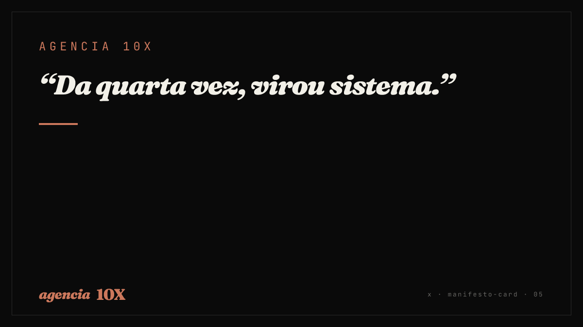 Manifesto X · 05