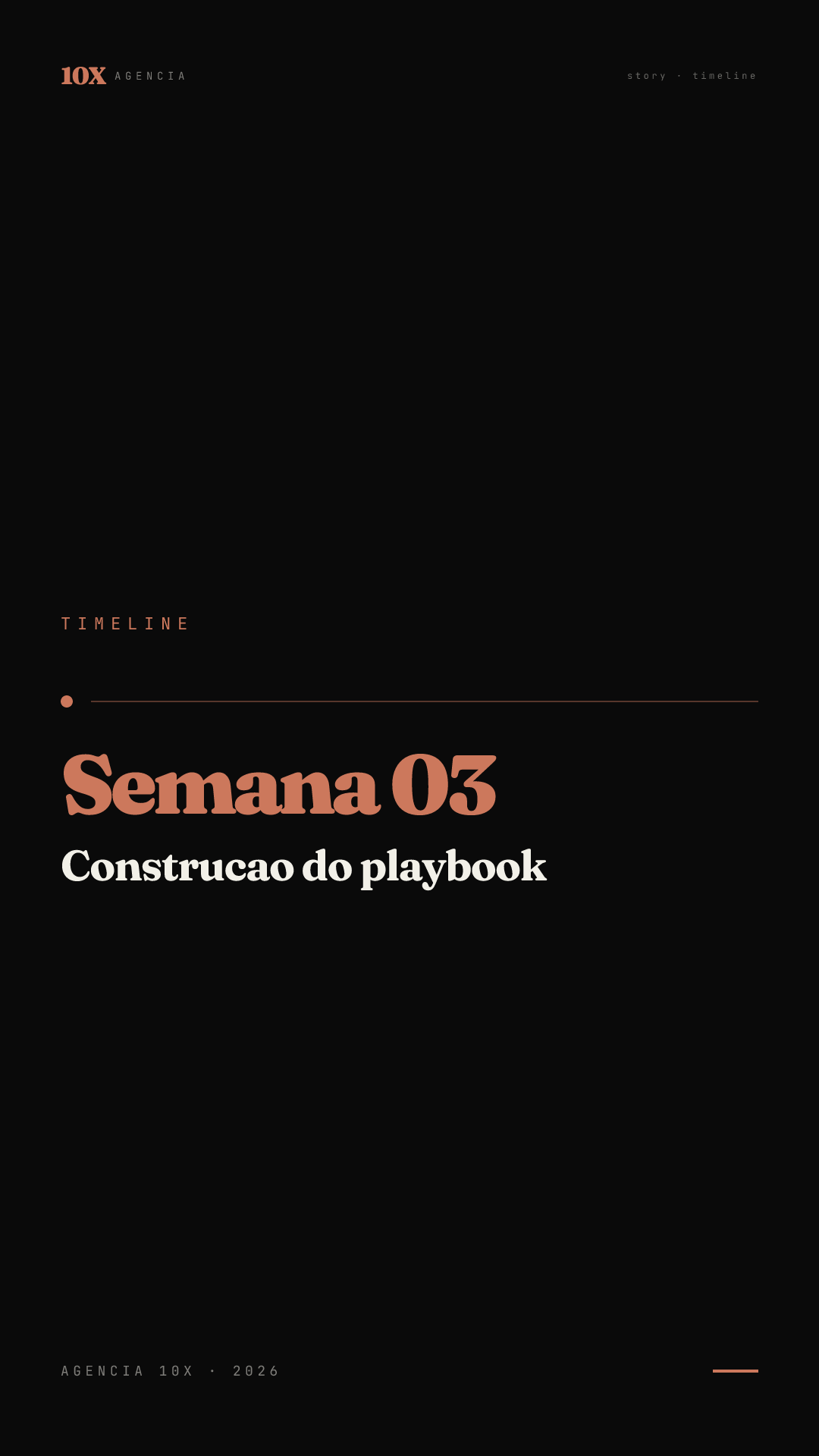 Timeline · Semana 03