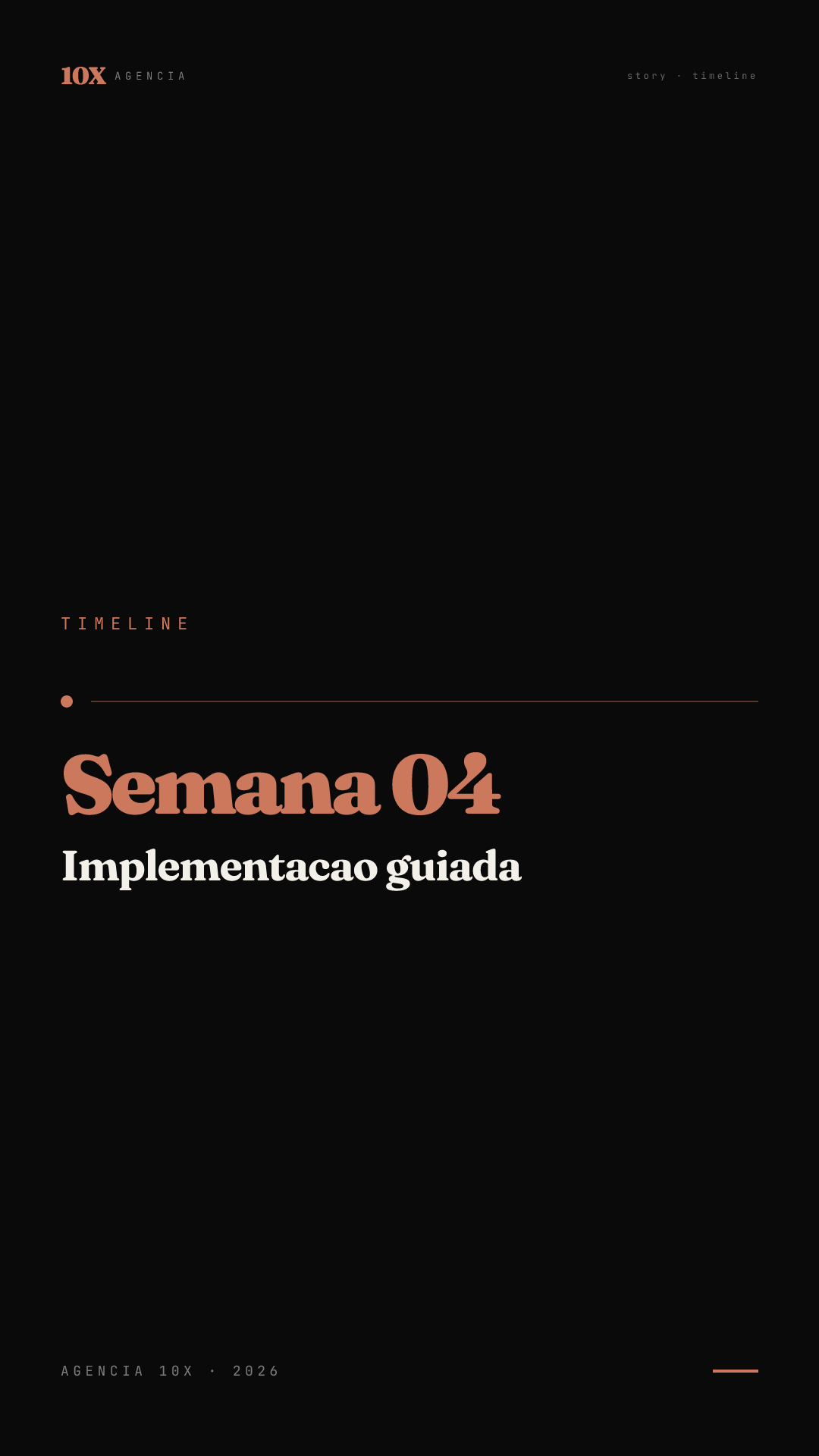 Timeline · Semana 04